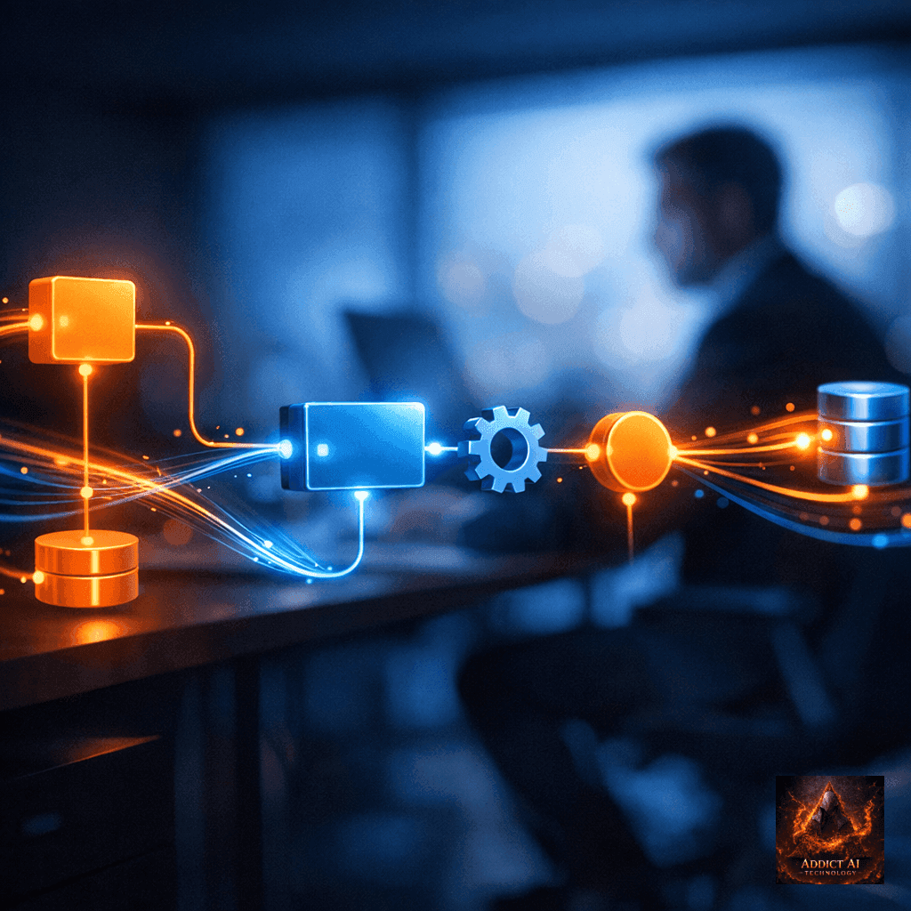 Automatisation no-code Make et n8n pour PME en Corse — workflow diagram