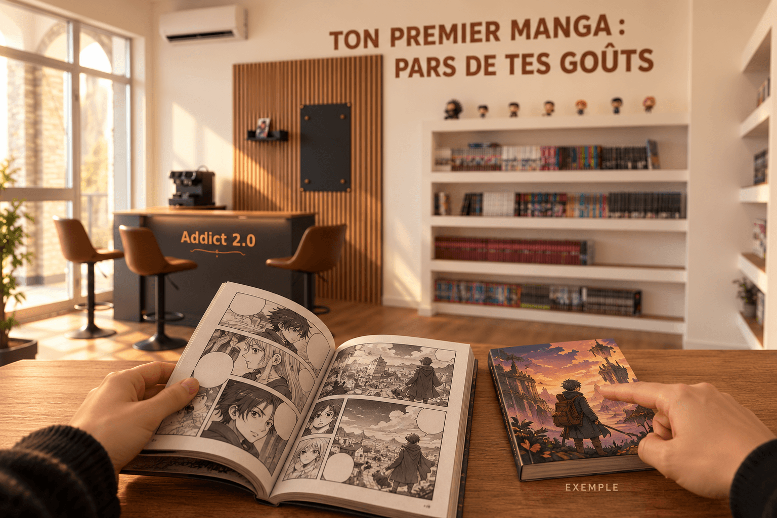 Ton premier manga : pars de tes goûts