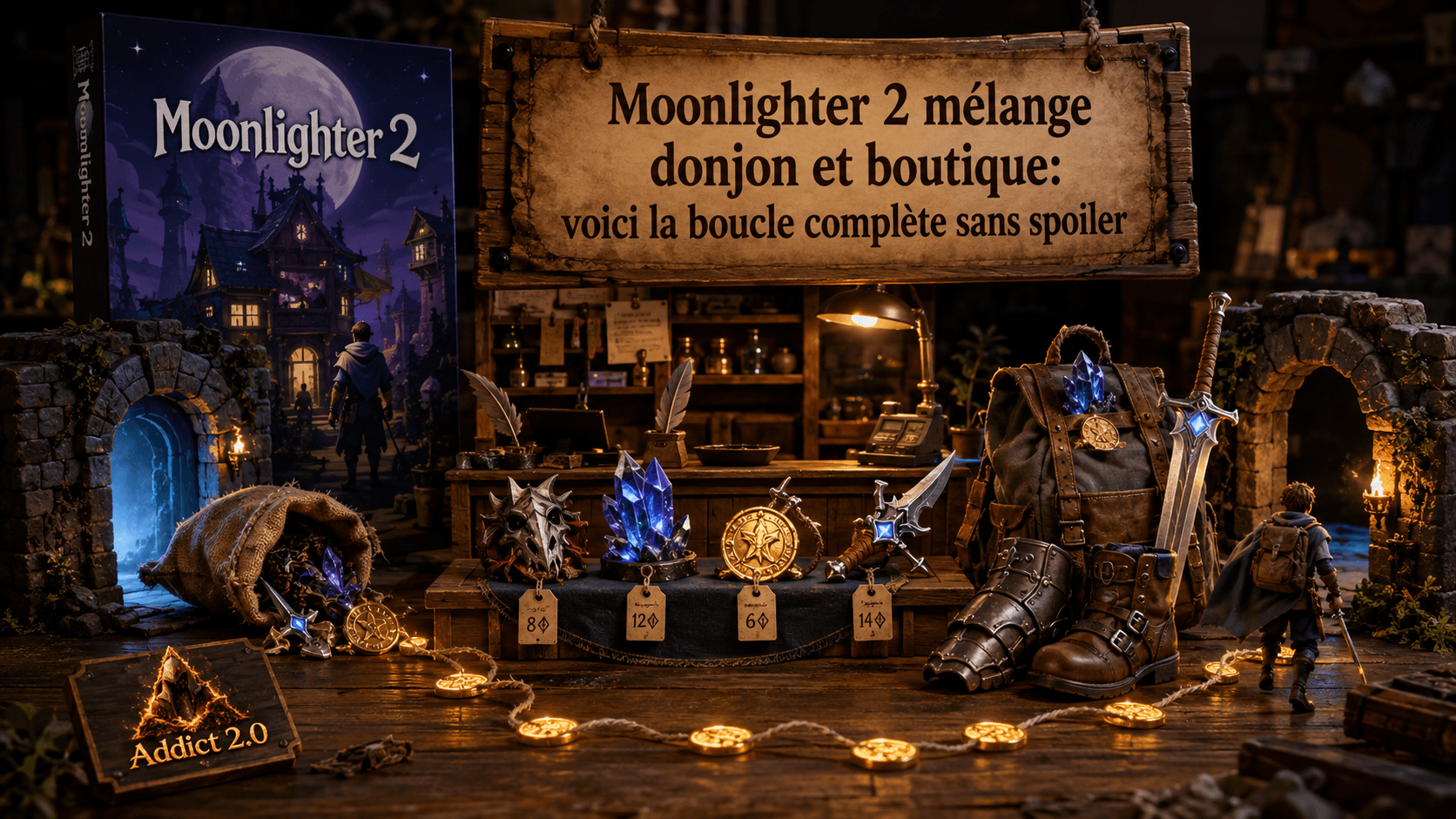 Moonlighter 2 mélange donjon et boutique: voici la boucle complète sans spoiler
